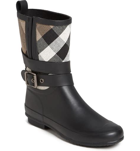 holloway rain boot burberry|net a porter Burberry boots.